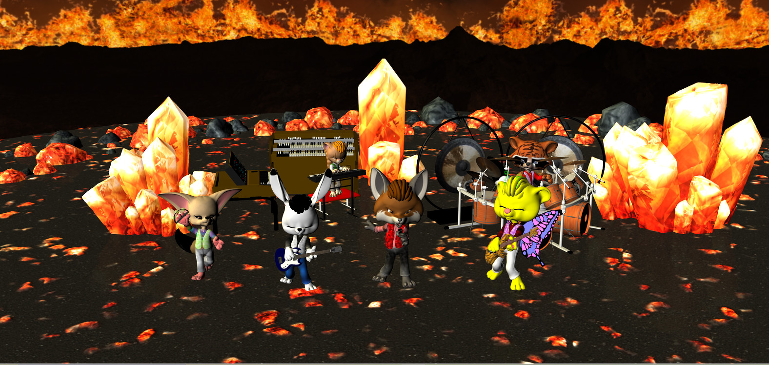 Through the Fire and Flames by HectorNY on DeviantArt