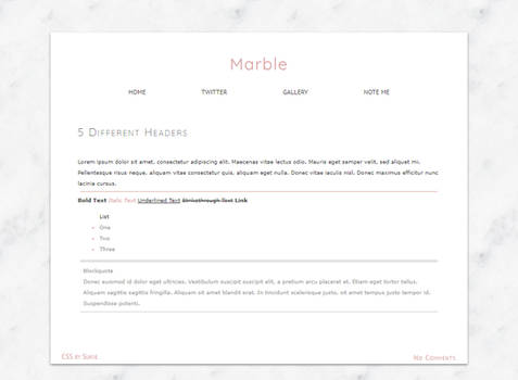 Marble/Rose Gold Journal Skin