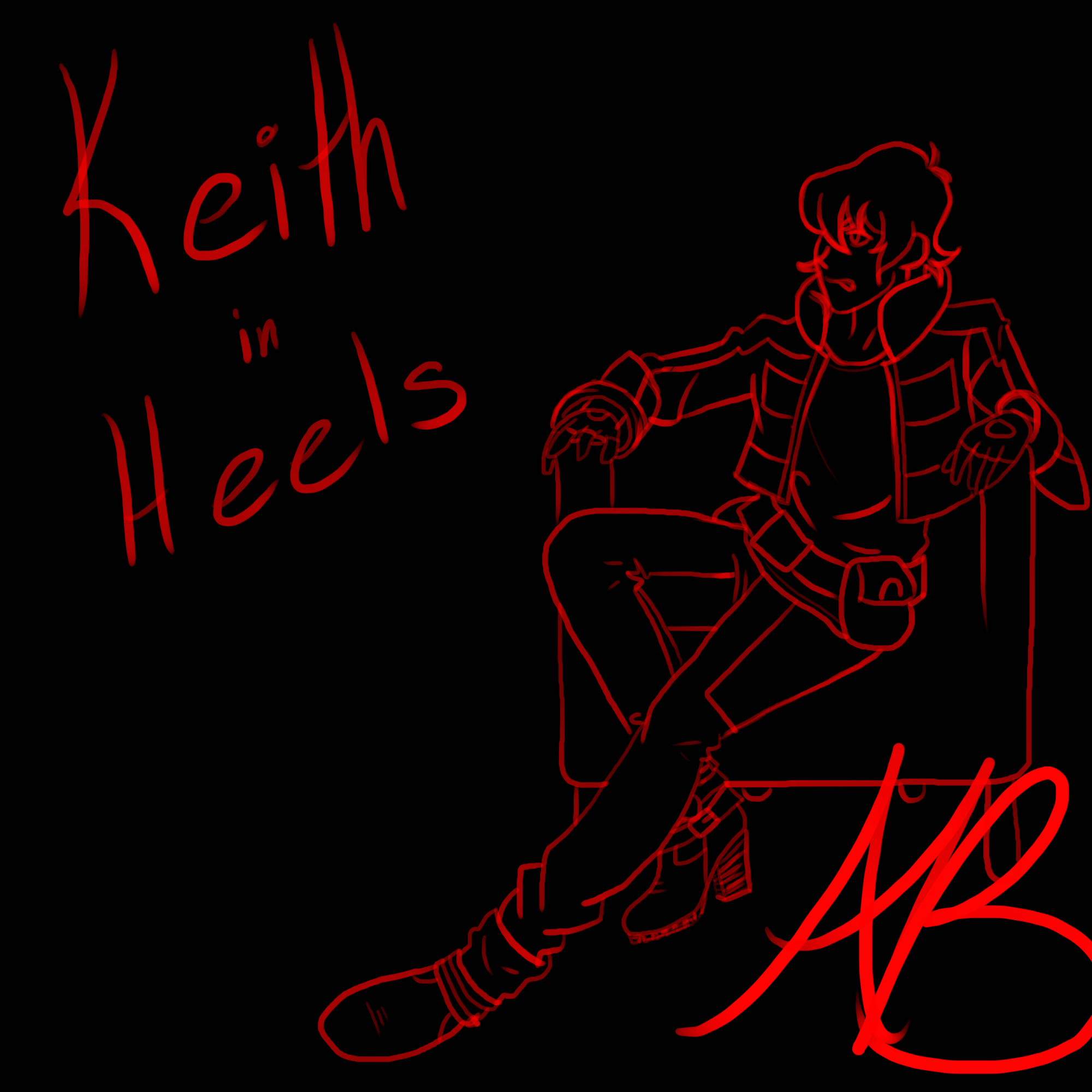 Keith in Heels