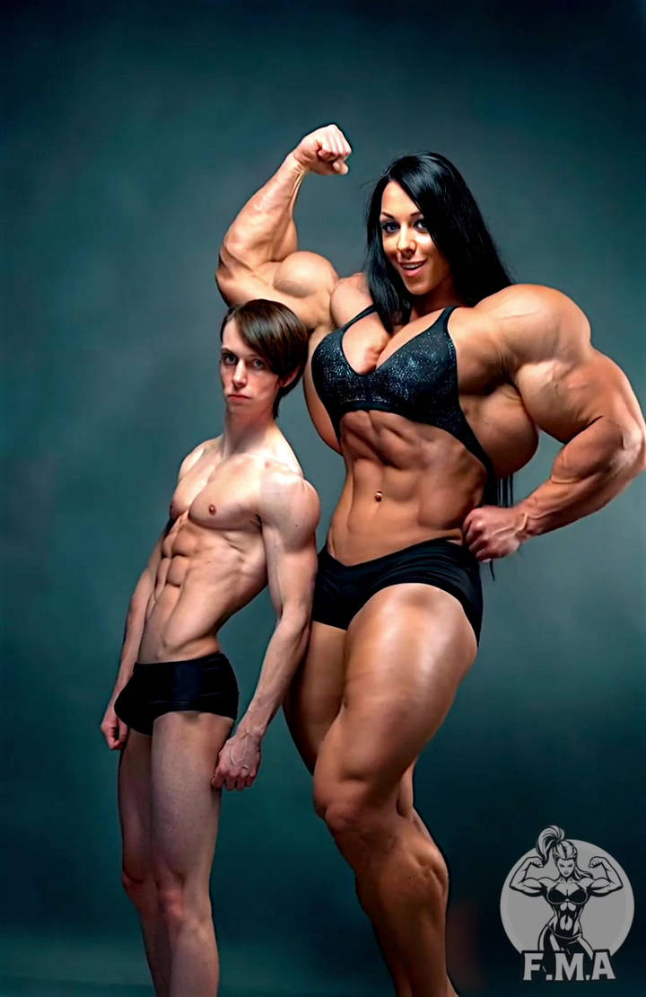 TEASING SESSION by Female-Muscle-Art on DeviantArt