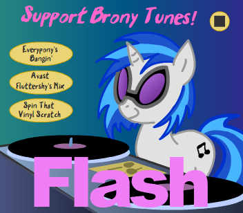 Flash Project 2: Brony Tunes (With Music)