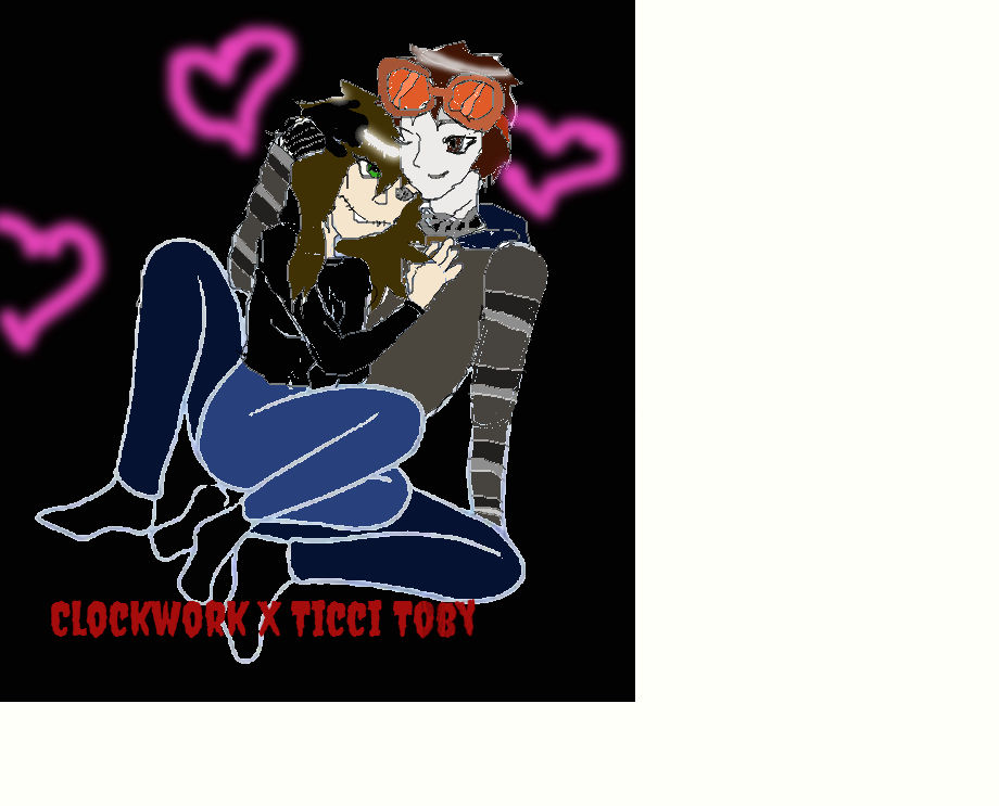 Ticci Toby X Clockwork Creepypasta Ships By Joseloveslegos10 On