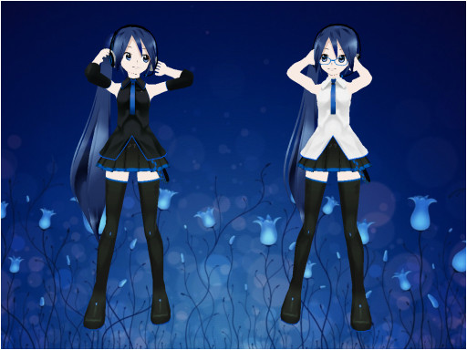 MMD Miyaeka Normal Plus White