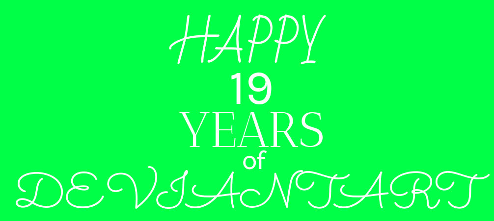 HAPPY 19 YEARS OF DEVIANTART!!! by GumballFan333 on DeviantArt