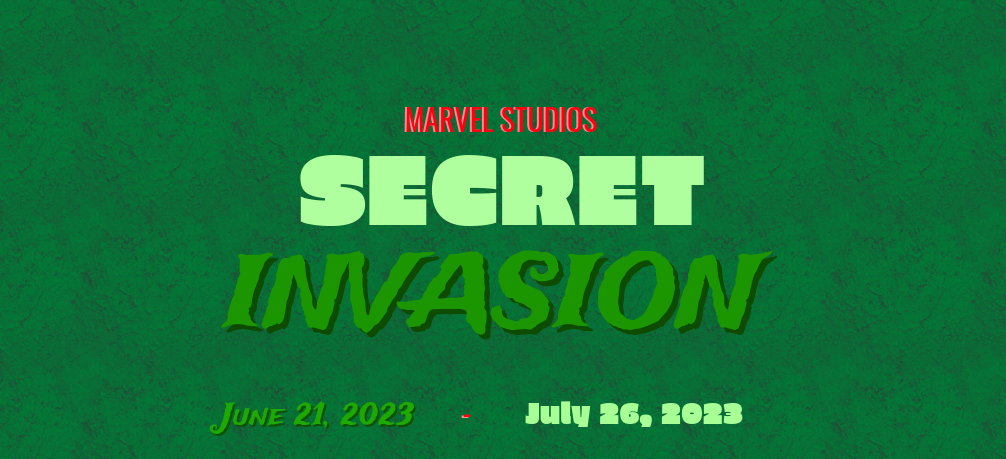 Marvel Studios Secret Invasion (Fan-Made) Poster by xXMCUFan2020Xx on  DeviantArt