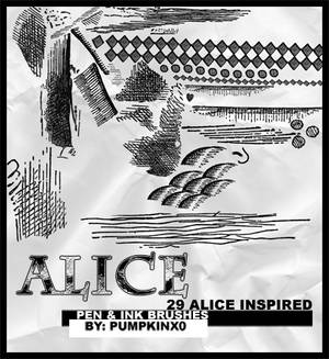 Alice Inspired Brushes