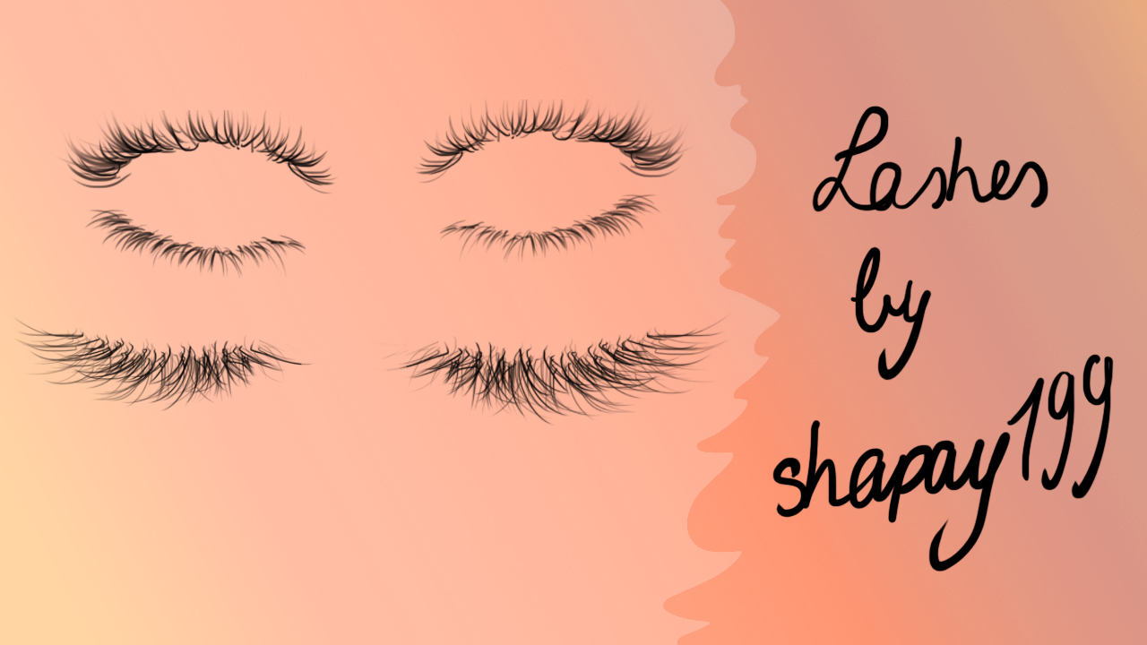 lashes for photoshop lashes for photoshop