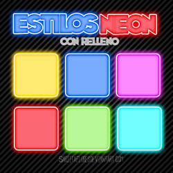 Estilos Neon {Rellenos}