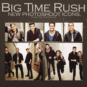 Big Time Rush: {new photoshoot icon pack}