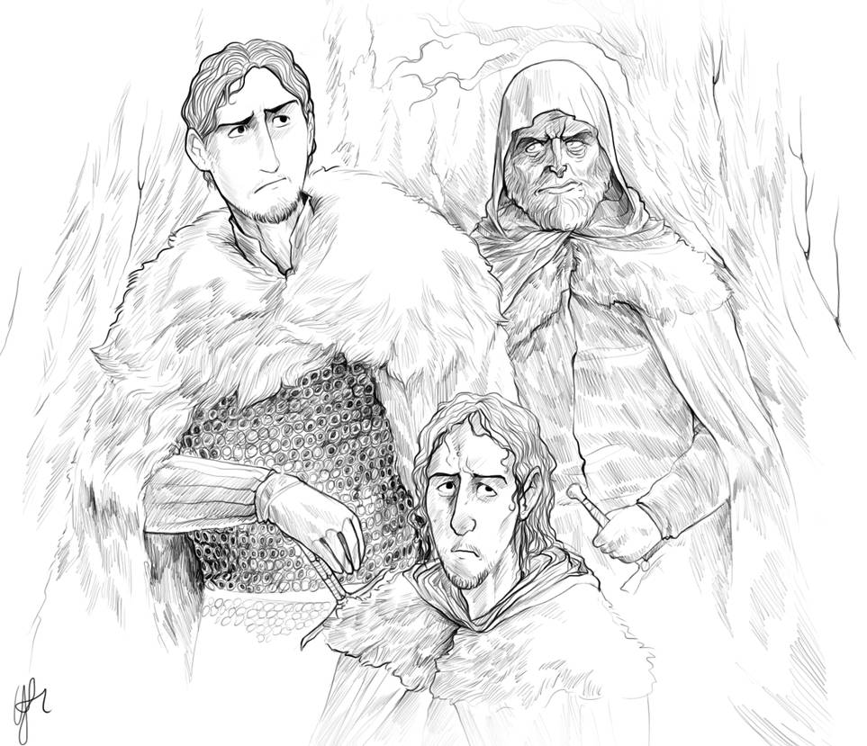 A Game of Thrones Prologue Illustration by Gealba on DeviantArt