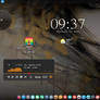 KDE Plasma Clock ++ for Rainmeter - Foxxx Player
