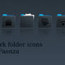 IcyDark Folder icons for Faenza