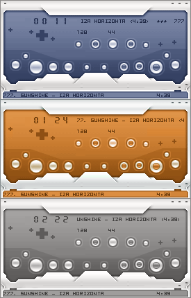 WdotAMP Color Pack by zrco