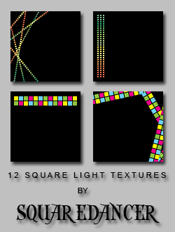 Square Light Textures