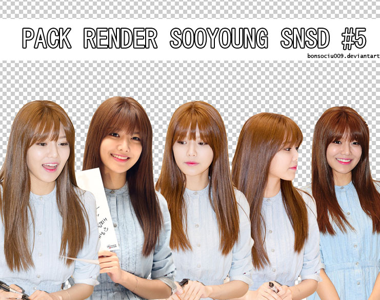 [PACK RENDER] SOOYOUNG SNSD #5