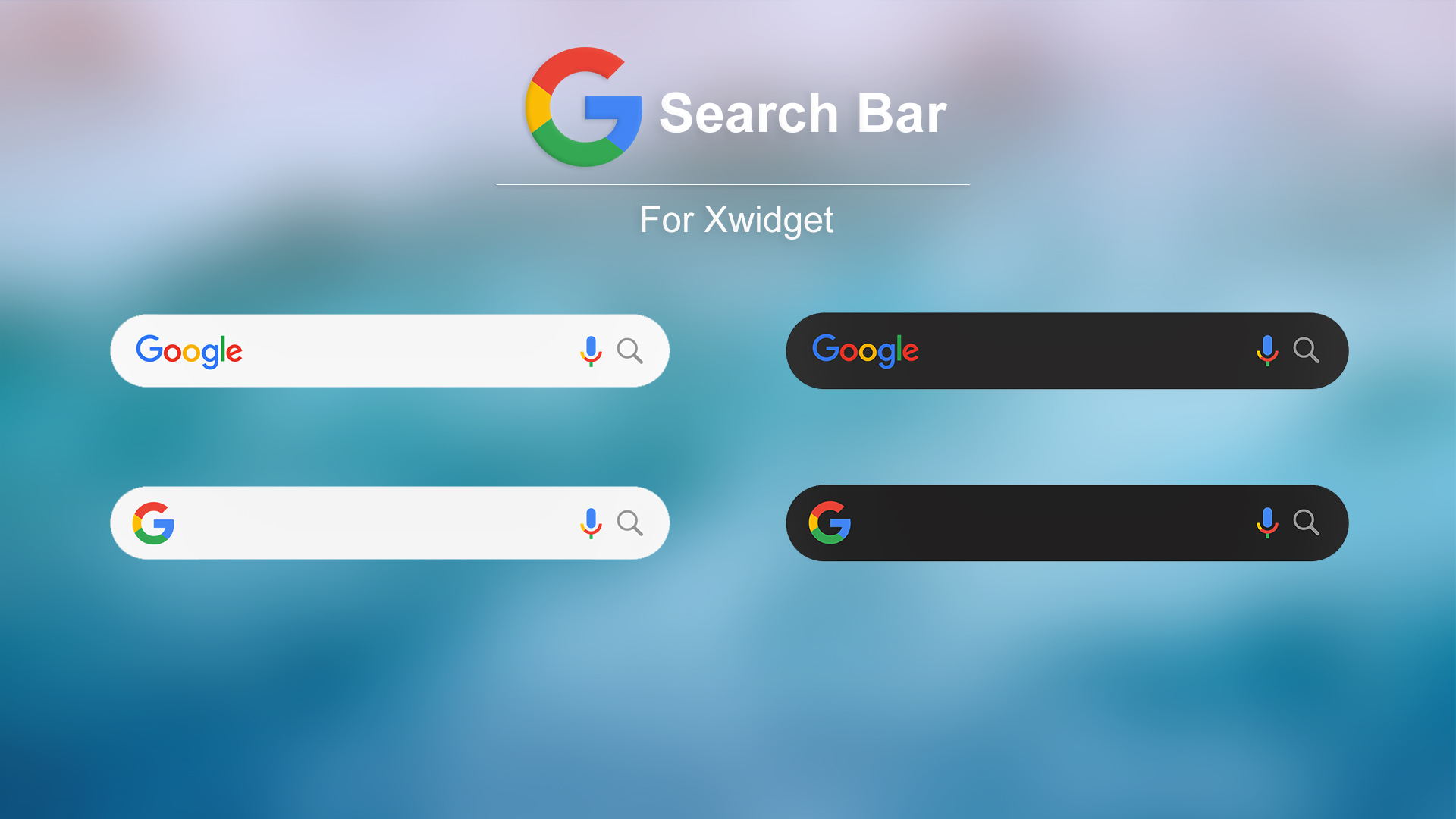 Google Search Bar For XWidget by itsusmanmirza on DeviantArt