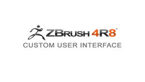 My custom Zbrush user interface