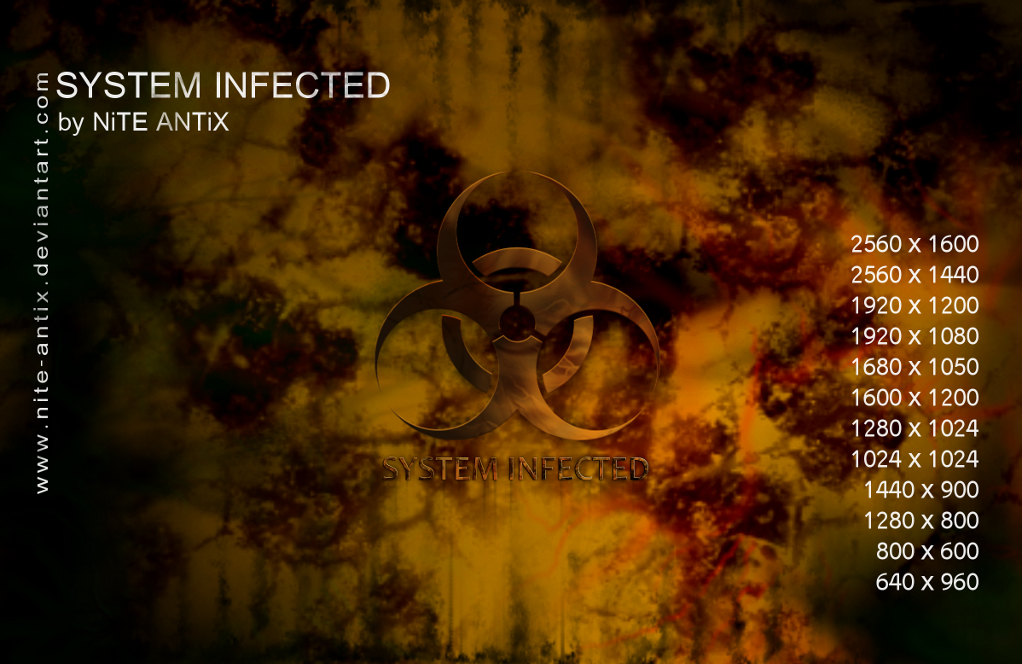 System Infected Wallpapers