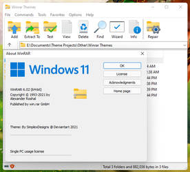 Windows 11 WinRar Themes (32x32 48x48 64x64)