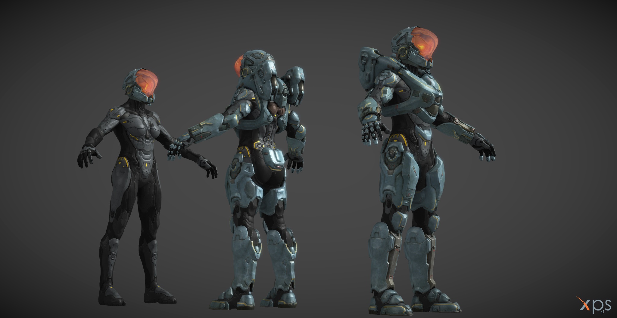 Halo 5 Kelly-087 XPS model V1.