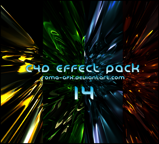 14 C4D Effect Pack