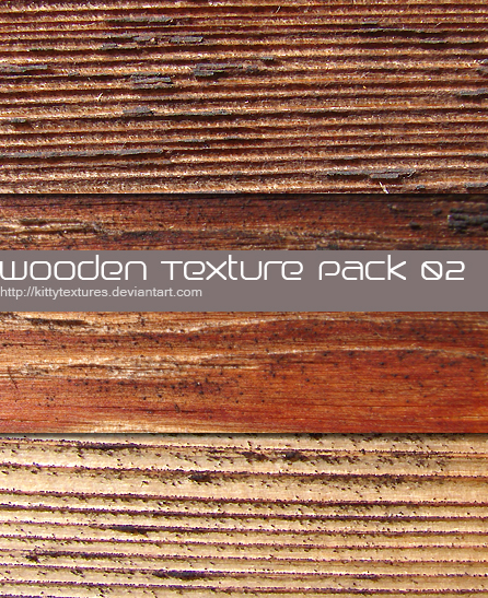 Wooden texture pack 02 by kittytextures