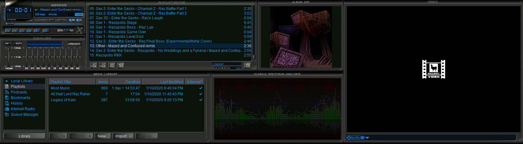 Audacious Refugee for Winamp/WACUP v1.1