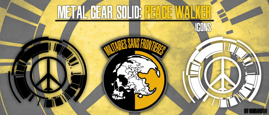 MGS: Peace Walker Icons by Kimba on DeviantArt