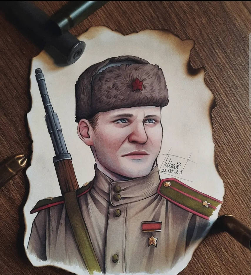 Commission Vasily Zaytsev by Idiza194 on DeviantArt