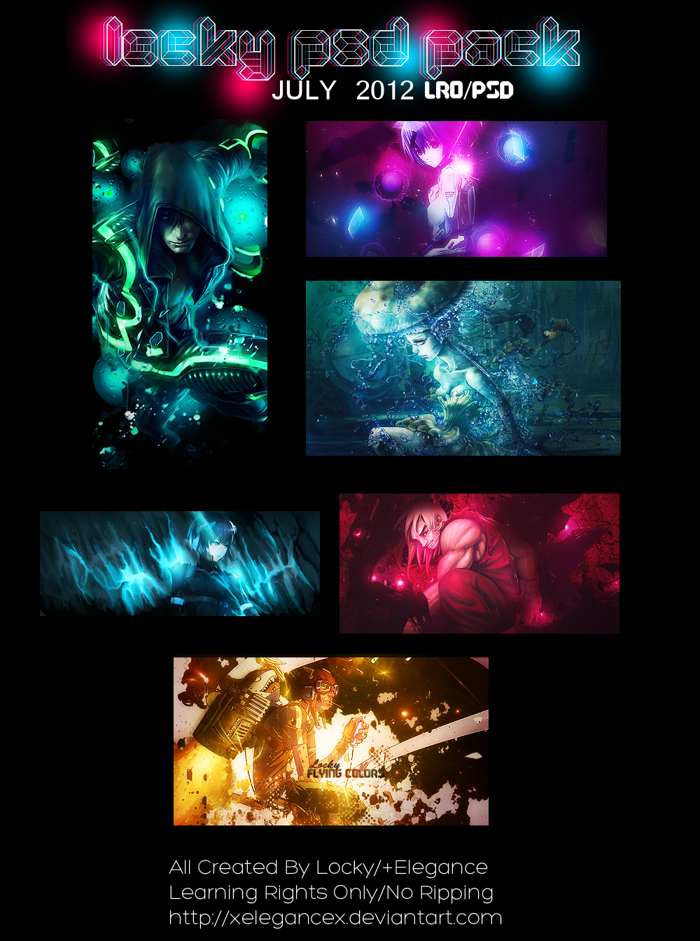 July PSD Pack by xElegancex on DeviantArt