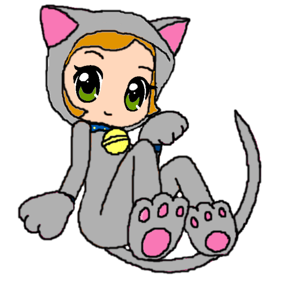 Neko Pose by poprox5 on DeviantArt
