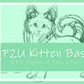 || Kitten Lineart || P2U Base