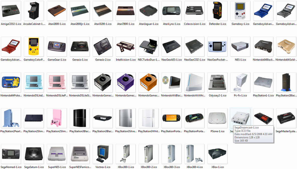 Photo Game Console Icons By PixelOz On DeviantArt