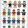 Mini-Guys And Gals Clipart Set 1