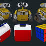 Wall-E 3D Icons Set Version 1-0