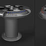 Star Wars Dejarik Holochess Table Blender 3D Model