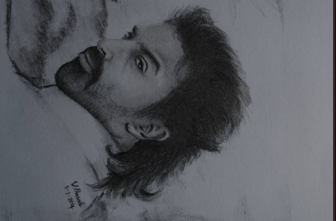 People's friend Art - Here you go The sketch of incredible actor Prabhas  Sir.! 😇 Am really glad to sketch this king 🙌 Dedicated to #prabhas fans,  Hope you all like it