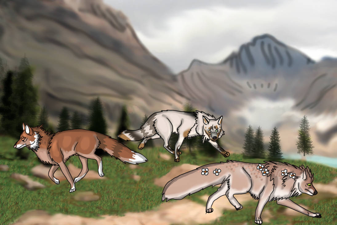 Exploring the mountains by lighteningfox on DeviantArt