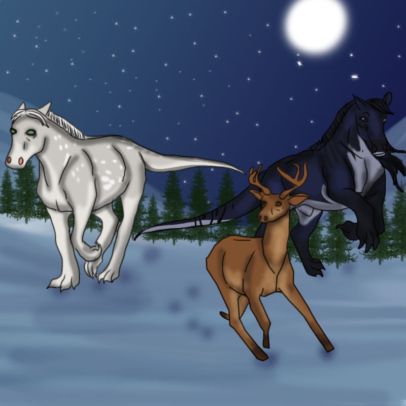 Mule deer hunt by lighteningfox on DeviantArt