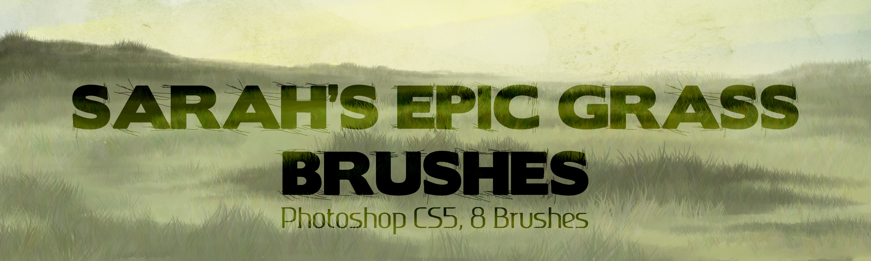 Sarah's Epic Grass Brushes 2013