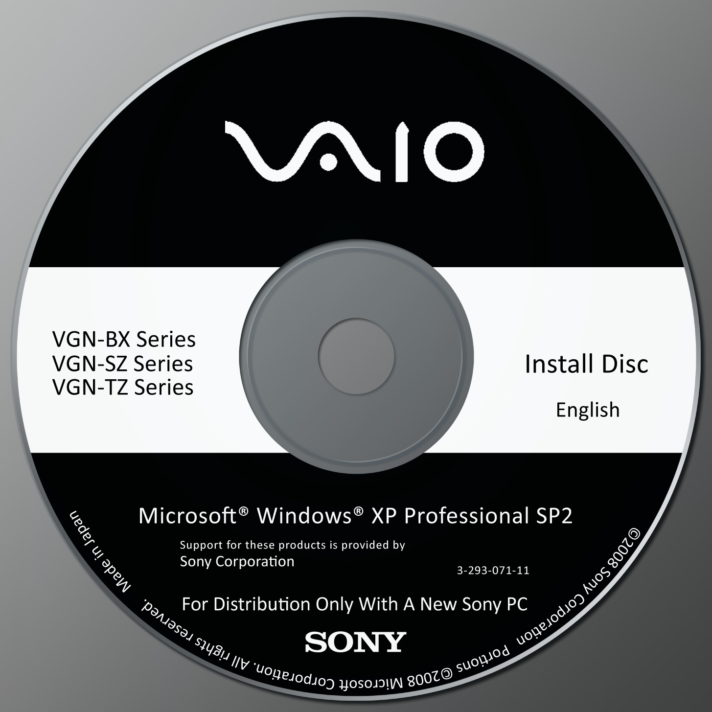 Sony Vaio Recover DVD + PSD by v1t0rSouz4 on DeviantArt