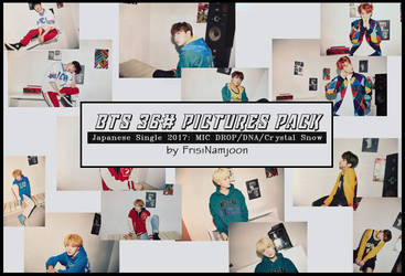 BTS 36 PICTURES PACK JAPANESE SINGLE