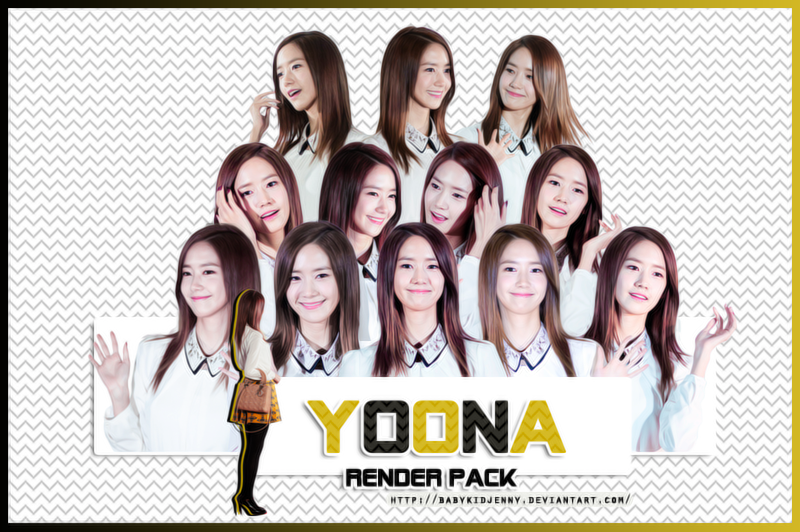 [RENDER-PACK#033] Yoona (SNSD)