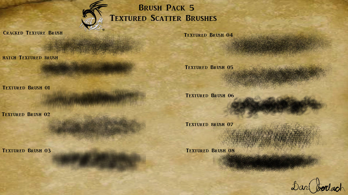 Brush pack 5 (April) (11/20 sold) by DragonLoreStudios on DeviantArt