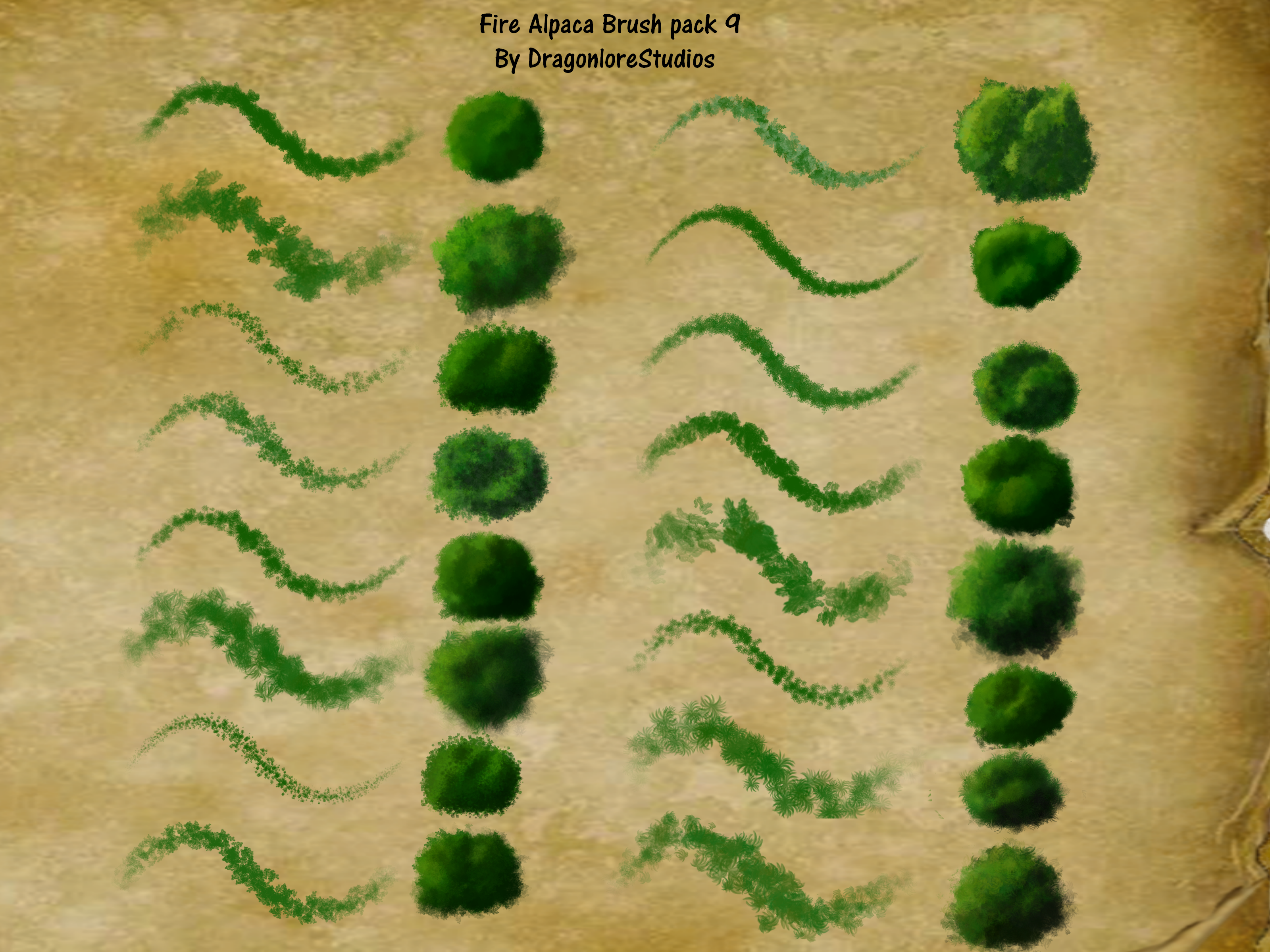 P2U: Brush Pack 9 Feb 2017 by DragonLoreStudios