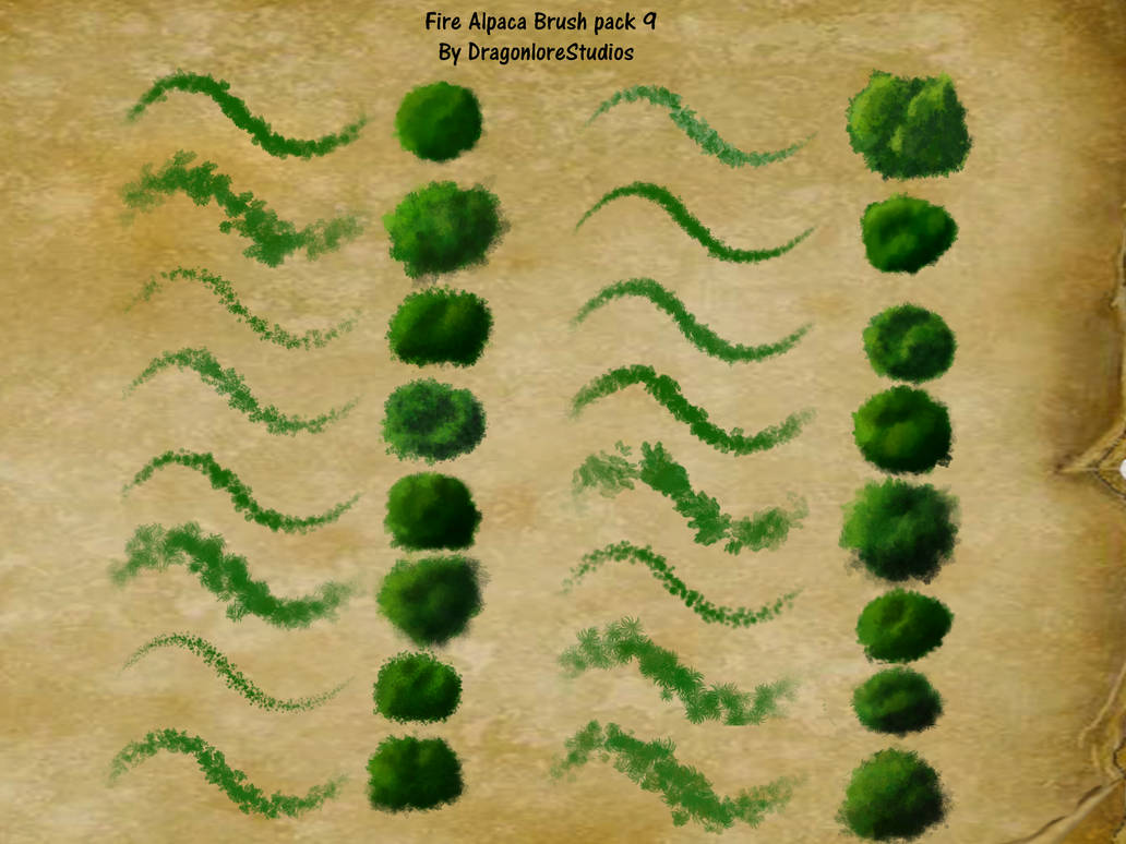 P2U: Brush Pack 9 Feb 2017 by DragonLoreStudios