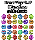 nironan12's emoticon pack