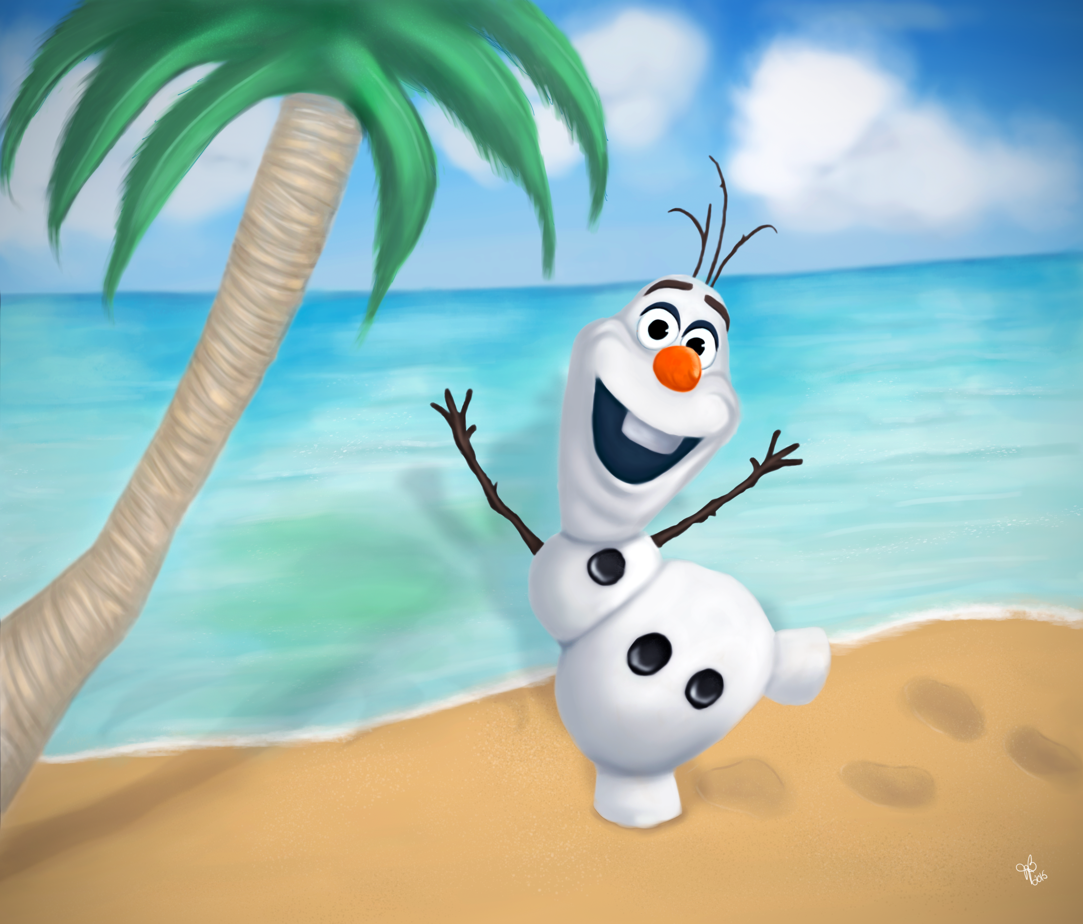 Olaf Is Bringing Back Summer By Mc126 On Deviantart.
