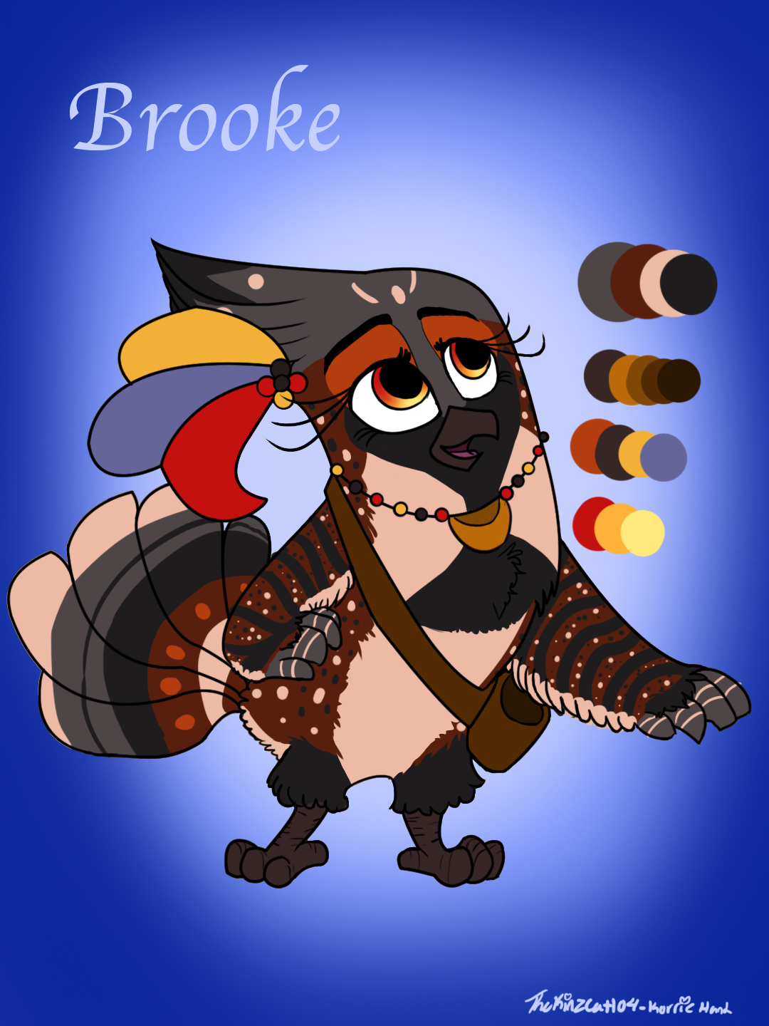 Brooke ref sheet by Thekinzcat104 on DeviantArt