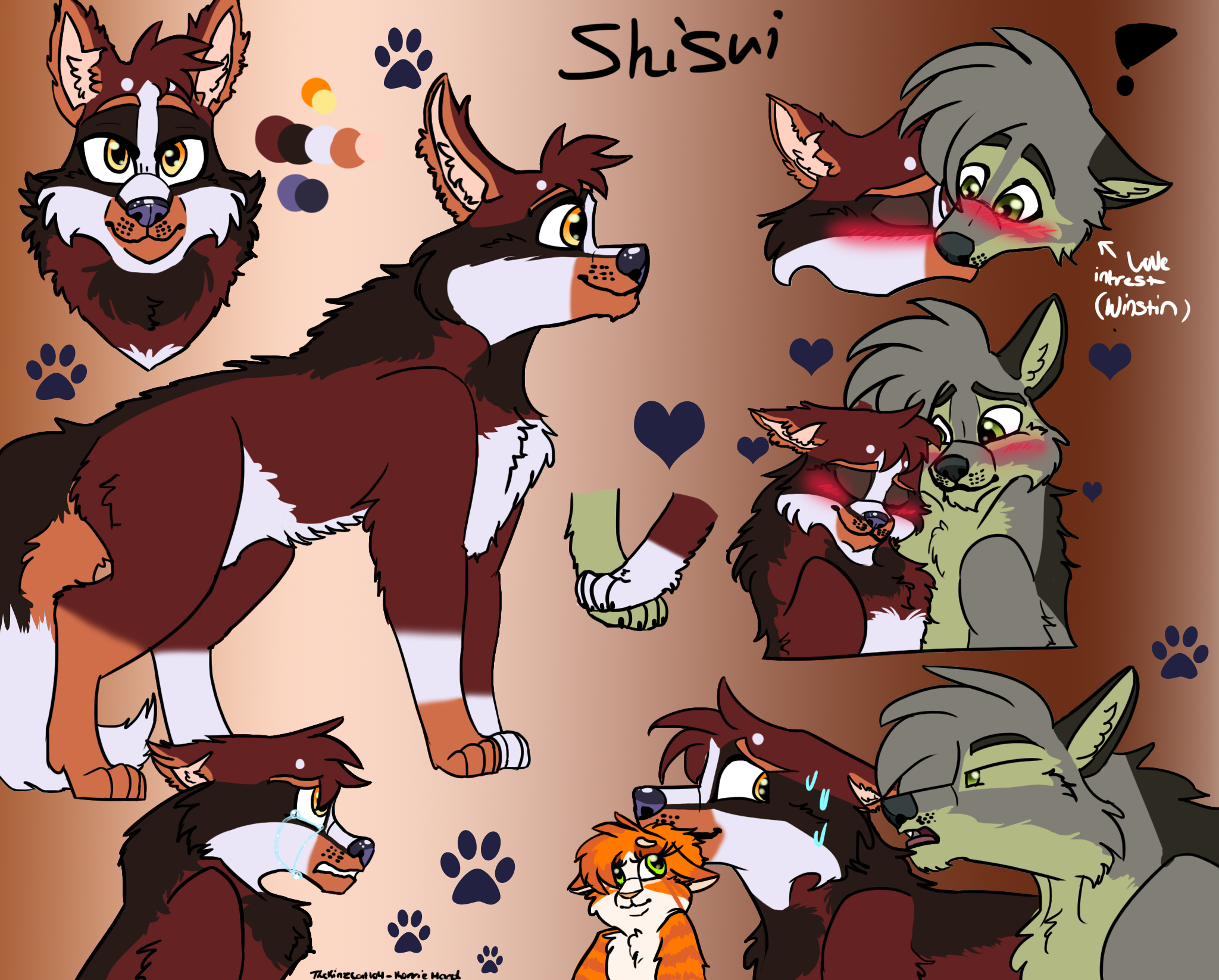 Shisui ref sheet by Thekinzcat104 on DeviantArt